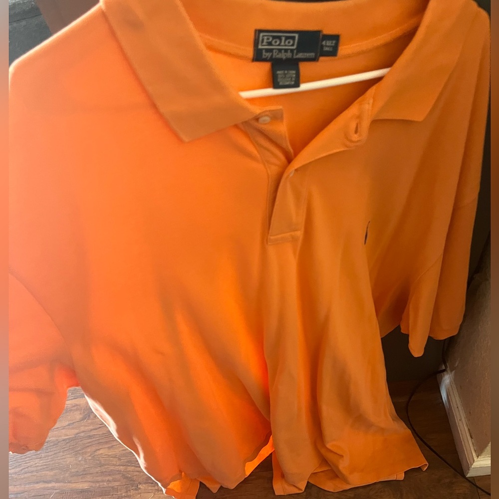 Orange Polo shirt by Ralph Lauren 4XLT
